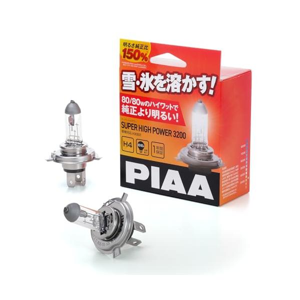 他サイト： PIAA(ピア) 車用 融雪ハロゲンライト スーパーハイパワー3200 HX801の商品画像