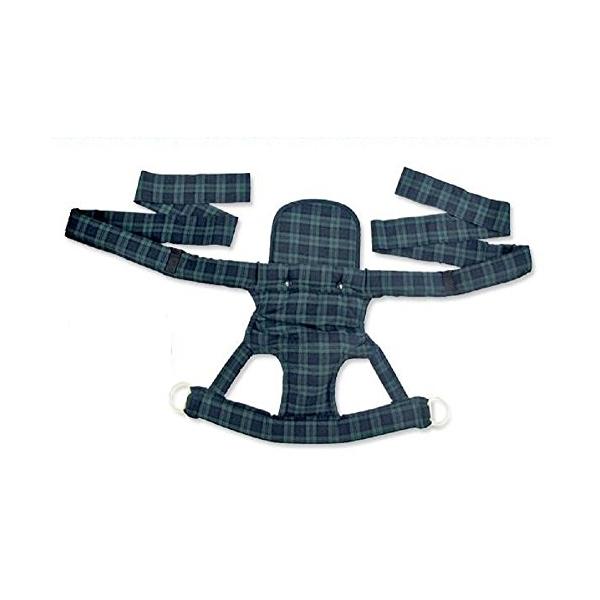 他サイト： 日本製ベビーキャリー 昔ながらのおんぶひも（おんぶ・だっこ兼用子守帯） ブラックウォッチ 50807 グリーン×ネイビー（グリーン）の商品画像