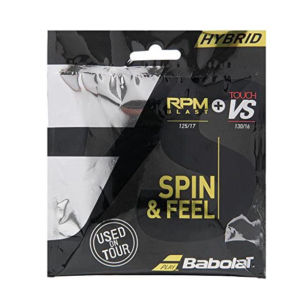 他サイト： バボラ Babolat テニスガット・ストリング RPM BLAST 125 + TOUCH VS 130 RPMブラスト＋タッチ ハイブリッドの商品画像