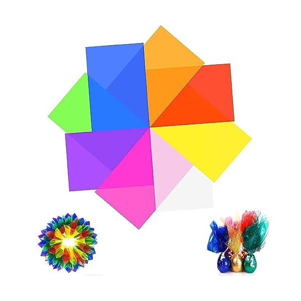 複数色/19x19cm/-・Size:19x19cm・商品内容セロファンシート120枚が入っています。各シートのサイズは約19x19cm、8種類の鮮やかな色です。・信頼性の高い素材これらのカラープラスチックラップは高級素材で作られており、色...