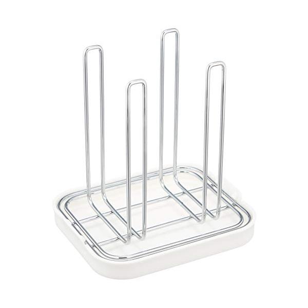 ホワイト/(約)幅160×奥行135×高さ165mm/HB-495・Color:ホワイト・パッケージ個数:1・製品サイズ:(約)幅160×奥行135×高さ165mm・製品重量:(約)260g・材質:本体/鉄(クロムめっき+クリア樹脂塗装)、...