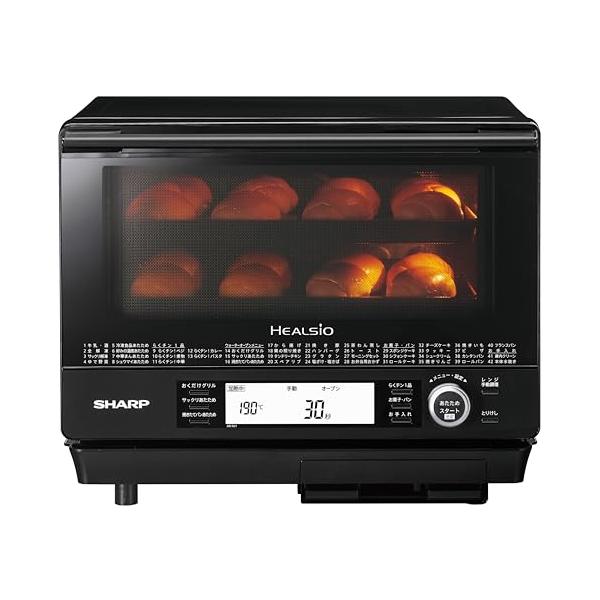 シャープ ウォーターオーブン ヘルシオ AX-XJ1-B ブラック 30L 2
