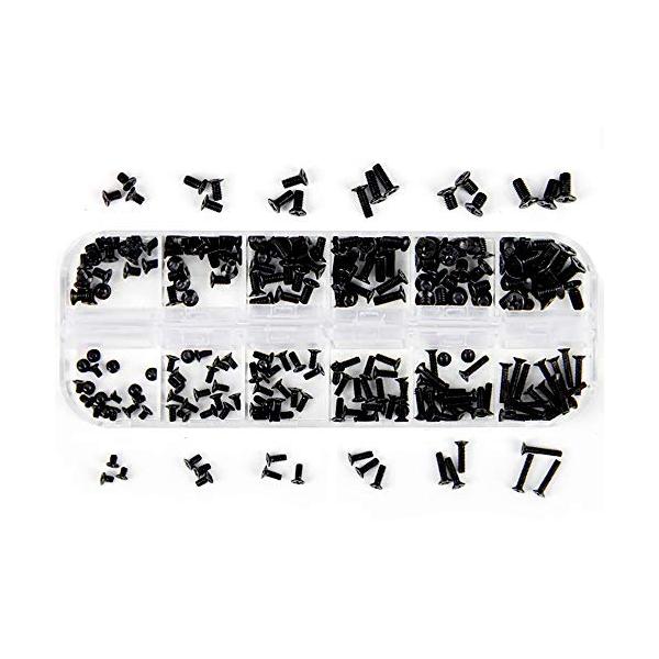 他サイト： ノートPC用ネジ 240本入り M2 M2.5 M3ラップトップ スクリューセット 収納ケース付き 交換用ノートパソコンねじ 12サイズの商品画像