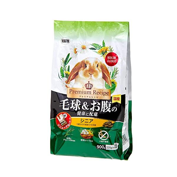 他サイト： イースター プレミアムレシピ ラビット 毛球＆お腹の健康に配慮 シニア ９００ｇ うさぎ用フード 小麦不使用の商品画像
