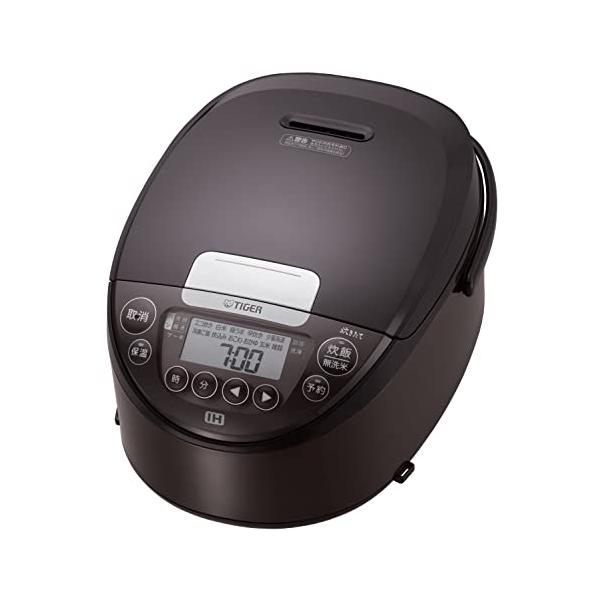 TIGER - 送料無料 タイガー魔法瓶 炊飯器 5.5合 IH式 炊きたて 遠赤黒厚釜 お手入れ簡単 ブラウン JPW-D100T 【未開封新品】 N2401K369 タイガー魔法瓶(TIGER) 炊飯器 5.5合 IH式 炊きたて 遠赤黒厚釜