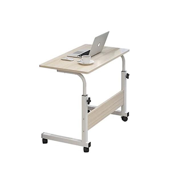 ミニマリストナチュラル（白っぽい）/-/-・Color:ナチュラル（白っぽい）・パッケージ個数:1・シンプルデザインコの字型デザインのテーブルなので、脚を組んだり伸ばしたりしてもポールが邪魔にならないです。 またレッグフレームをソファやベッ...