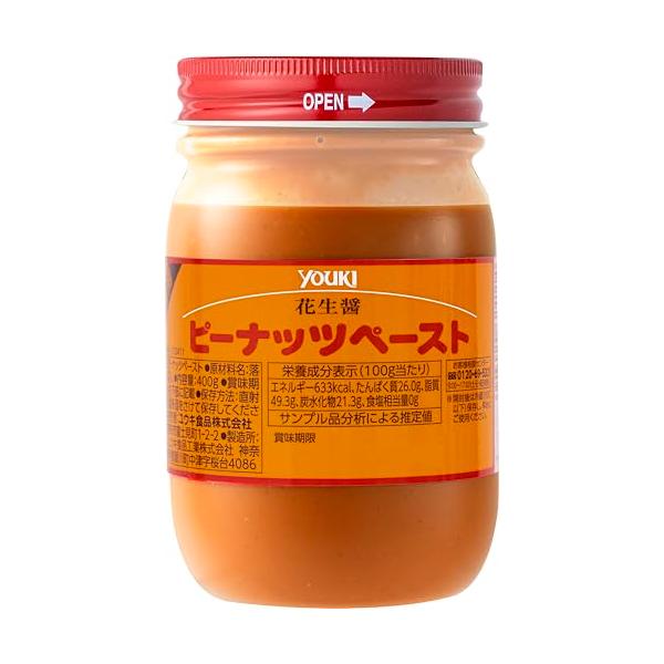 他サイト： ユウキ ピーナッツペースト 400g（落花生100%）の商品画像