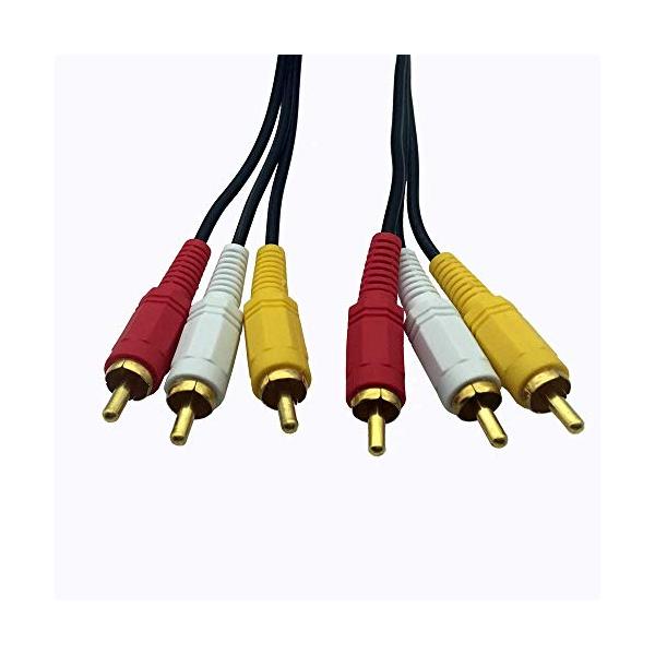 他サイト： AMZTOP Like-You 3RCA ビデオケーブルAVケーブル(赤 白 黄)，3 RCA端子(オス)⇔3RCA端子(オス)AVケーブル(コの商品画像