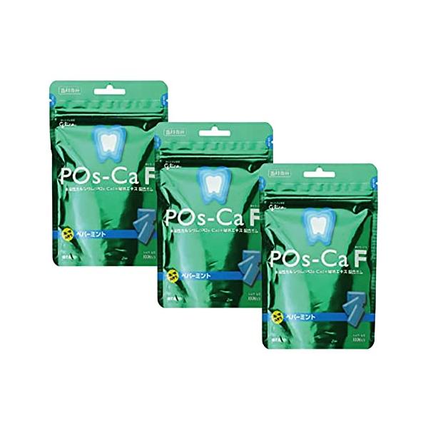 他サイト： ポスカ・エフ(POs-Ca F)パウチタイプ 100ｇ×3袋 ペパーミントの商品画像