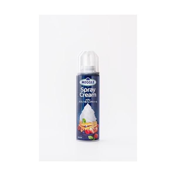 -/-/8585002527011・ワンプッシュで簡単なスプレーホイップ。植物油脂不使用の100%乳由来のクリームです。開封後は要冷蔵で1か月間繰り返し召し上がれます。