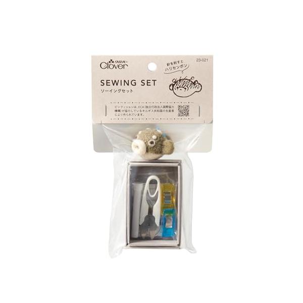 CLOVER 裁縫道具 ソーイングセット〈ハリセンボン〉  ■▼690-5255 23-021  1個