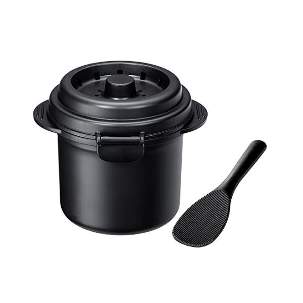1合・ベーシック  UDG1N-A・・Style:1合・容量:500ml（1合炊き）/付属品：しゃもじ、蒸し器としても使えるスノコ付、お料理レシピ/日本製・糖質の取り過ぎが気になる方向け糖質を抑えたご飯が炊ける電子レンジ炊飯器・ご飯がふっく...