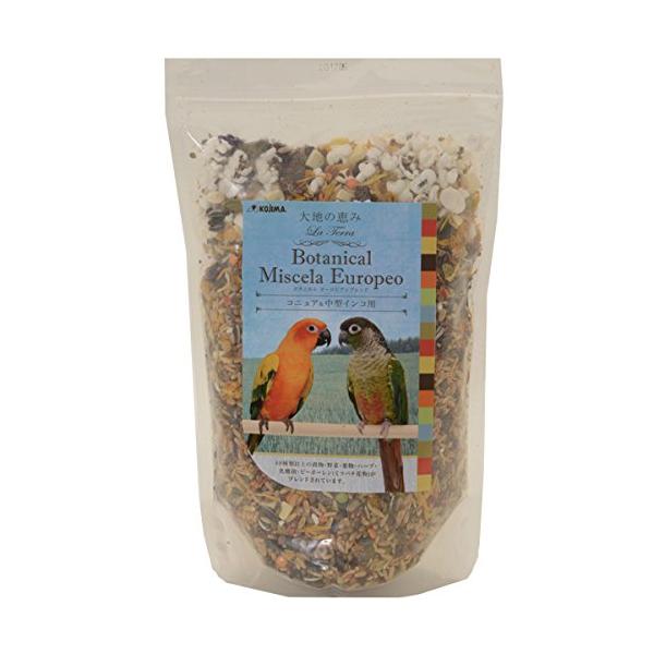他サイト： コジマ（PB） 大地の恵み ボタニカルヨーロピアンブレンドコニュア＆中型インコ用 800gの商品画像