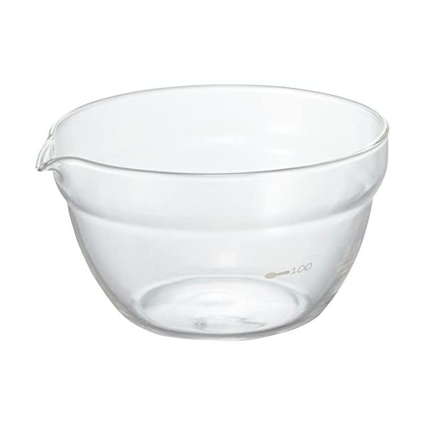 HARIO(ハリオ) 日本製 耐熱ガラス製 片口ボウル 200ml KB-20-BK