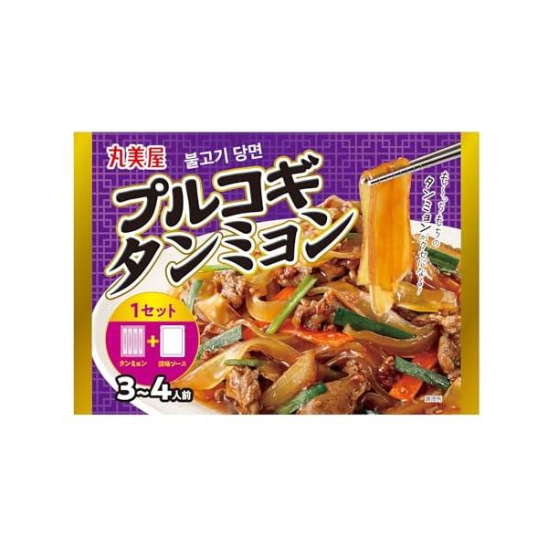 丸美屋 タンミョン プルコギの素 (タンミョン付き) 230g×4個