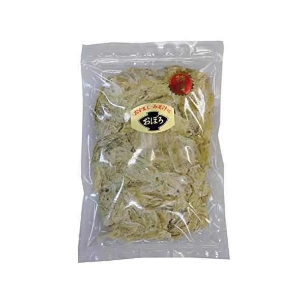 なし/100グラム/-・パッケージ個数:1・職人が手作業で削ったおぼろ昆布の最高級品です。・ふんわりと柔らかく上品な味わいで、お吸い物に浮かべると昆布の香りがほんのり香ります。・便利なチャック袋入りです。・エネルギー:230kcal たんぱ...