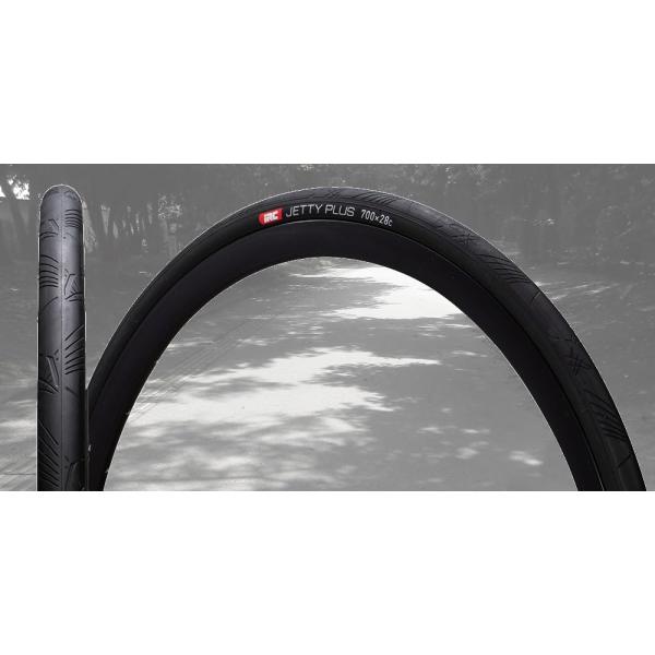 アイアールシータイヤ(IRC tire) 自転車 タイヤ JETTY PLUS ジェッティープラス 700×28C シャドーブラック 1本 19