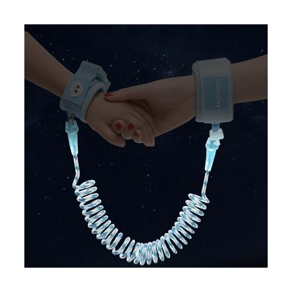 1.5M ブルー/1.5M/-・Color:1.5M ブルー・パッケージ個数:1・安心の安全性親子の安全を最優先に考え、優れた安全性を提供します。登山級PPスナップは硬度が高く、靭性が強い 強固なステンレスワイヤーは手首にしっかりと固定され...