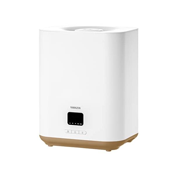 山善 加湿器 加熱式 スチーム式 ファン式 上から給水 (木造~8.5