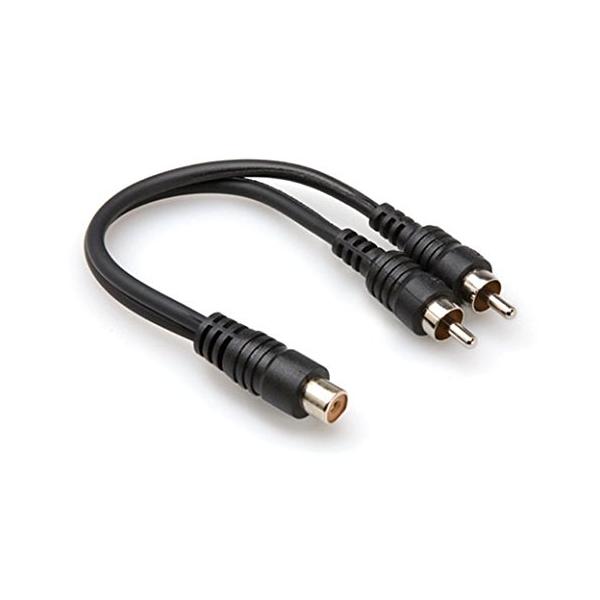 他サイト： Hosa YRA-105 RCAメス-RCAオス×2 Yケーブルの商品画像