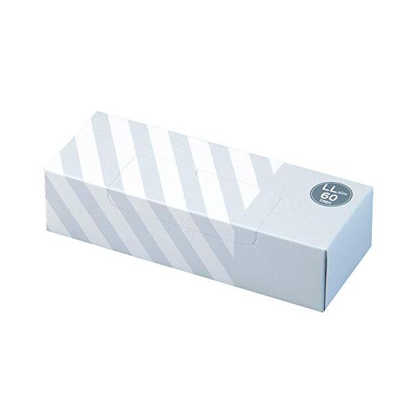 他サイト： 驚異の防臭袋 BOS (ボス) ストライプパッケージ/白色LLサイズ60枚入 大人用 おむつ ・ ペットシーツ ・ 生ゴミ などの処理に/災害時の商品画像