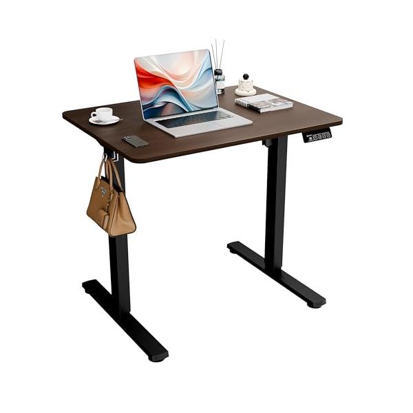 ERGOMAKER 電動式昇降デスク スタンディングデスク（幅80×奥行60cm