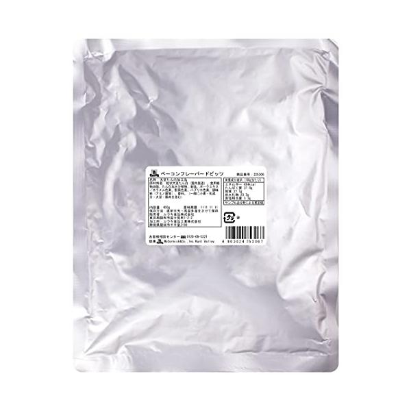 -/450g (袋)/-・Size:450g (袋)・パッケージ個数:1・内容量:450g・ベーコン風に食感を大豆たんぱくで再現しました・なんちゃってベーコン風(大豆たんぱく)のクリスピートッピング・原材料:粒状大豆たん白(国内製造)、食用...