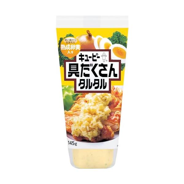 -/145グラム (x 3)/55017・FlavorName:具だくさんタルタル・パッケージ個数:3・原材料:植物油脂(国内製造)、卵白加工品(卵白、油脂加工品、還元水あめ、醸造酢、食塩)、鶏卵、砂糖、醸造酢、乾燥たまねぎ、食塩、乳酸発酵...