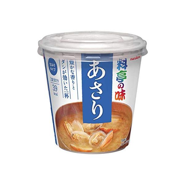 他サイト： 料亭の味シリーズ マルコメ カップ 料亭の味 あさり 即席味噌汁 1食×6個の商品画像
