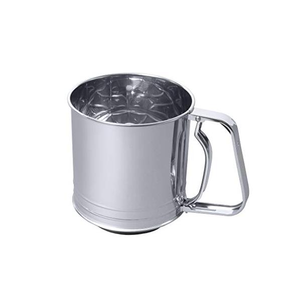 他サイト： パール金属 EEスイーツ ステンレス製 2重アミ自動 粉ふるい LL 日本製 D-4724の商品画像