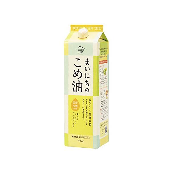 他サイト： 三和油脂 まいにちのこめ油 1500gの商品画像