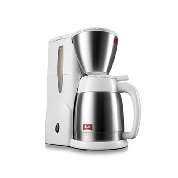 メリタ(Melitta) フィルターペーパー式 コーヒーメーカー メリタ ノアプラス ホワイト 5杯用 SKT55-3W