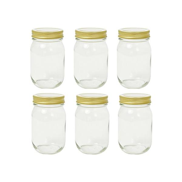 他サイト： アデリア(ADERIA) ダブルキャップ容器 475ml 6個セット日本製 保存容器 ガラス キャニスター 密閉容器 調味料入 瓶 密閉 コーヒの商品画像