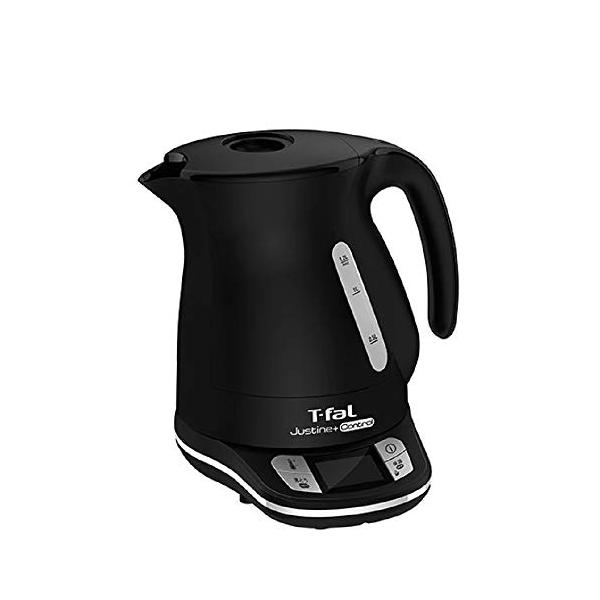 他サイト： ティファール 電気ケトル 1.2L 温度調節 7段階 「ジャスティン コントロール ブラック」 保温 自動電源オフ 空だき防止 KO7558JPの商品画像
