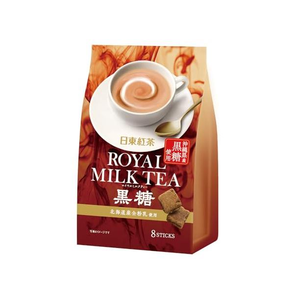 原材料：砂糖調製品(砂糖、デキストリン)(韓国製造)、脱脂粉乳調製品(脱脂粉乳、砂糖、デキストリン)、クリーミングパウダー(デキストリン、植物油脂、脱脂粉乳、乳たんぱく)、全粉乳、紅茶エキスパウダー、黒糖パウダー／添加物:香料、pH調整剤、...