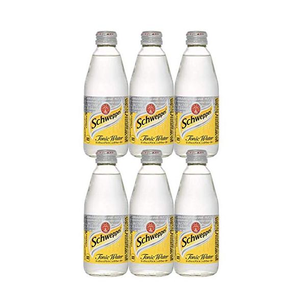 コカ・コーラ シュウェップス トニックウォーター250ml瓶 x 6本