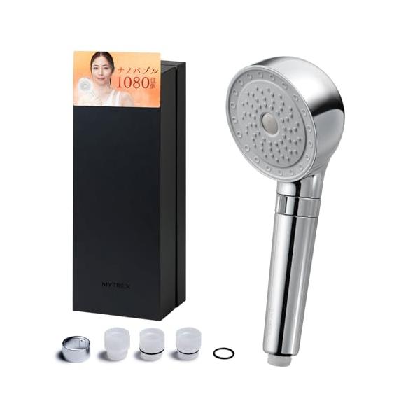 再値下げ❗️マイトレックスHIHO FINE BUBBLE＋eシャワーヘッド マイトレックス＞ HIHO FINE BUBBLE +e マイクロカレント