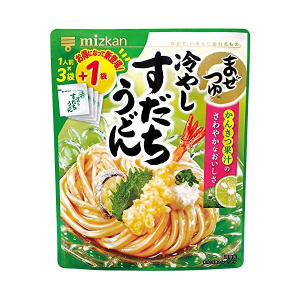 ミツカン まぜつゆ? 冷やしすだちうどん