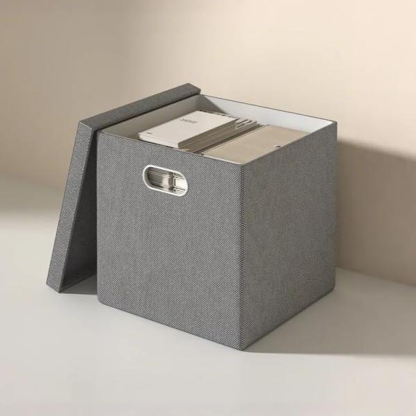 VECELO 収納ボックス カラーボックス 33×33×33cm 折りたたみ収納 衣類