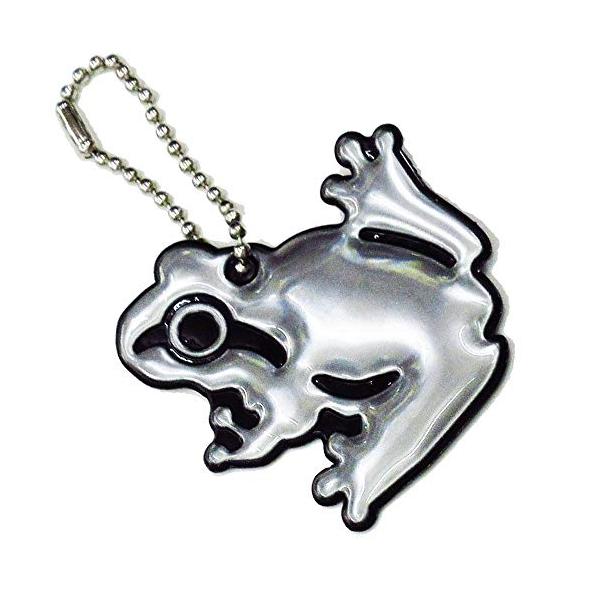 他サイト： ヨシオ 反射キーホルダー カエル シルバー HF-38の商品画像