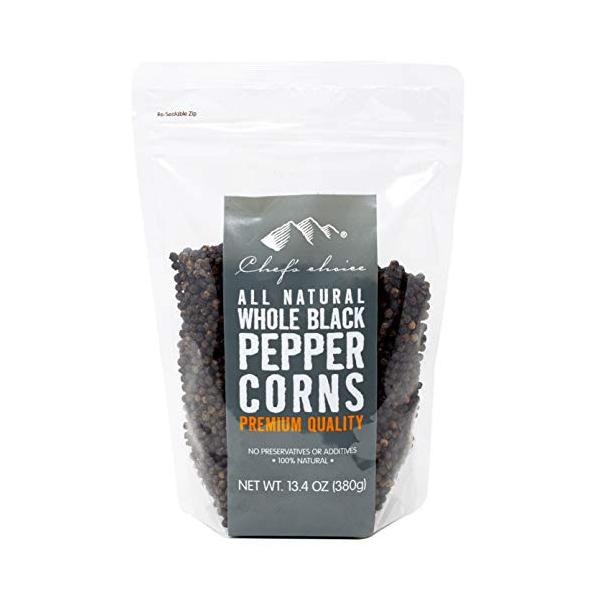 他サイト： シェフズチョイス ブラックペッパーホール Black pepper hole (380g1袋)の商品画像