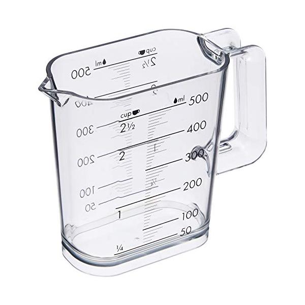 他サイト： 和平フレイズ(Wahei freiz) 調理器具 計量カップ ジー・クック 500ml シルバーグレー 食洗器対応 日本製 GC-263の商品画像