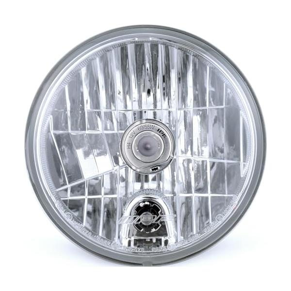 IPF ヘッドライト ASSY ハロゲン H4 丸形 2灯式 マルチリフレクター ポジション付き 純正採用品 HL-41