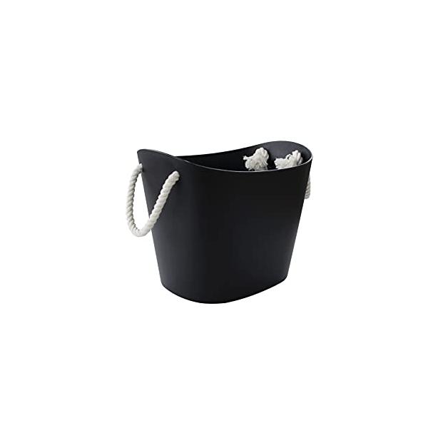 他サイト： 八幡化成 マルチバスケット ブラック S 7L sceltevie balcolore(バルコロール) 235705 19x29x22cmの商品画像