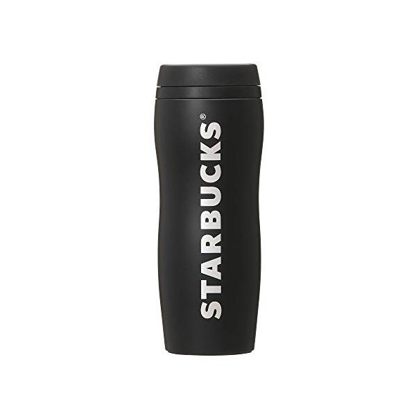 スターバックス カーヴド ステンレス ボトル マット ブラック