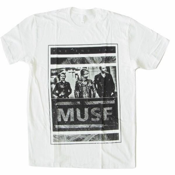 Muse ミューズ Tシャツ The 2nd Law ホワイト メンズ バンドtシャツ ロックtシャツ Muse05 Free Style 通販 Yahoo ショッピング