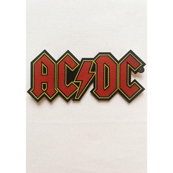 ACーDC ワッペン バンド ハードロック ワッペン パッチ ACDC ロゴ ロック バンド アイロンワッペン
