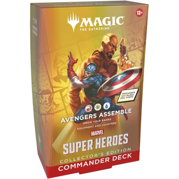6月26日発売 予約 マーベル スーパー・ヒーローズ 統率者デッキ
