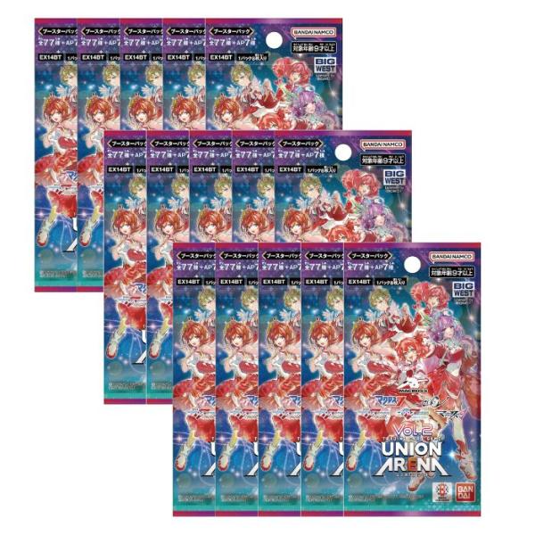 6月19日発売 15パック ばら売り UNION ARENA ブースターパック