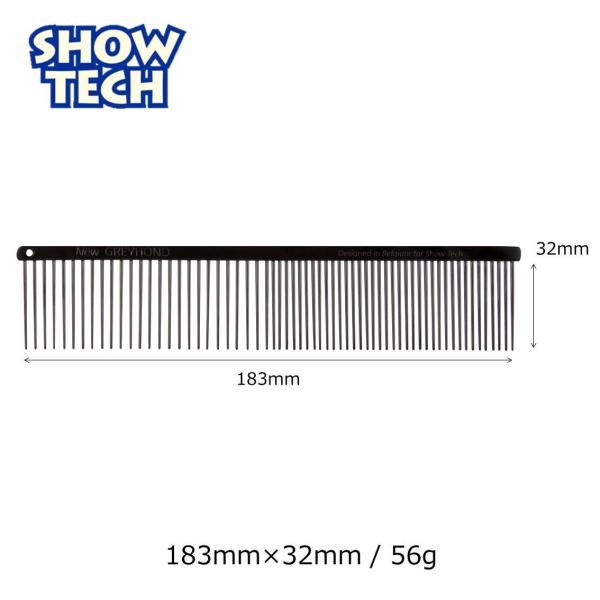 コーム ペット くし 犬 猫 櫛 トリミング グルーミング ペット用 ショーテック トリマー Showtech グレイハウンド コーム 静電気防止仕様 ブラック Buyee Buyee Japanese Proxy Service Buy From Japan Bot Online